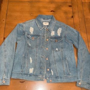 Womens Jean jacket - forever 21 (size large)